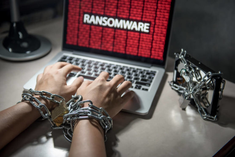 What is ransomware in cyber security?