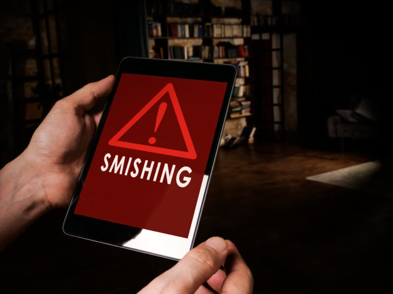 What is smishing in cyber security