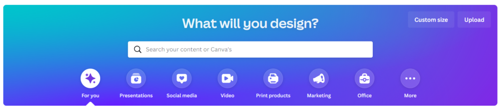 Canva What You Will Design