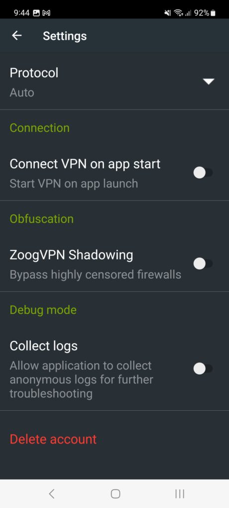 Zoogvpn Android 7
