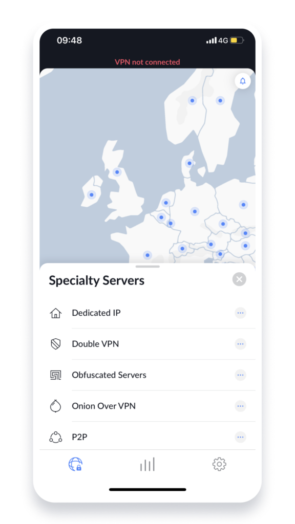 Nordvpn Ios Specialty Servers Us