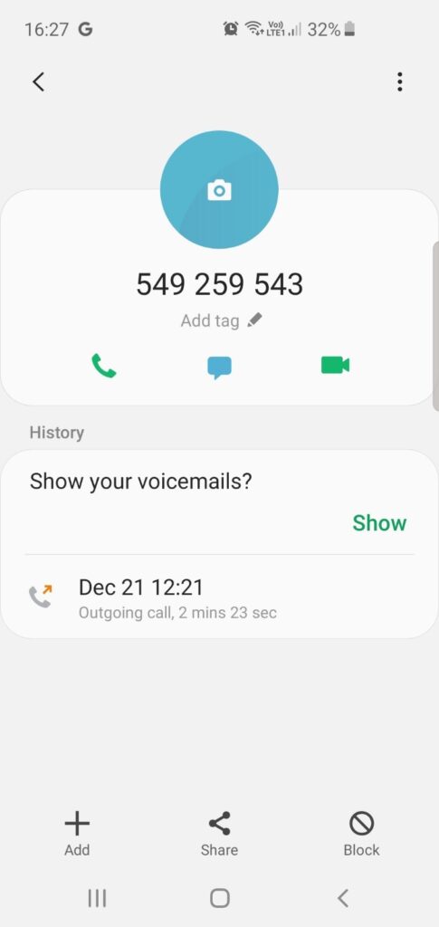 Android Block Caller