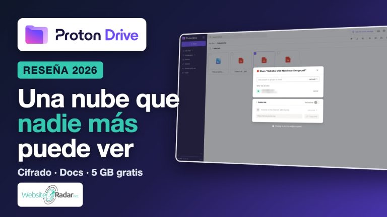 Reseña de Proton Drive