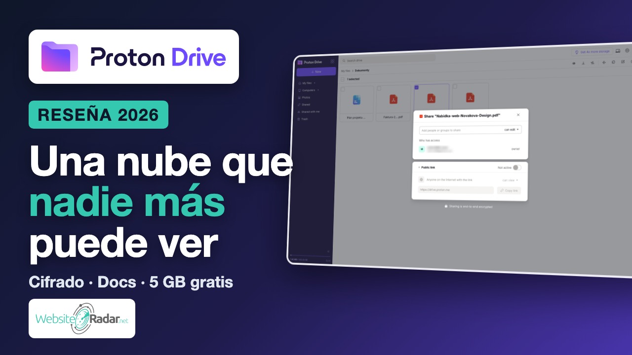 Reseña de Proton Drive