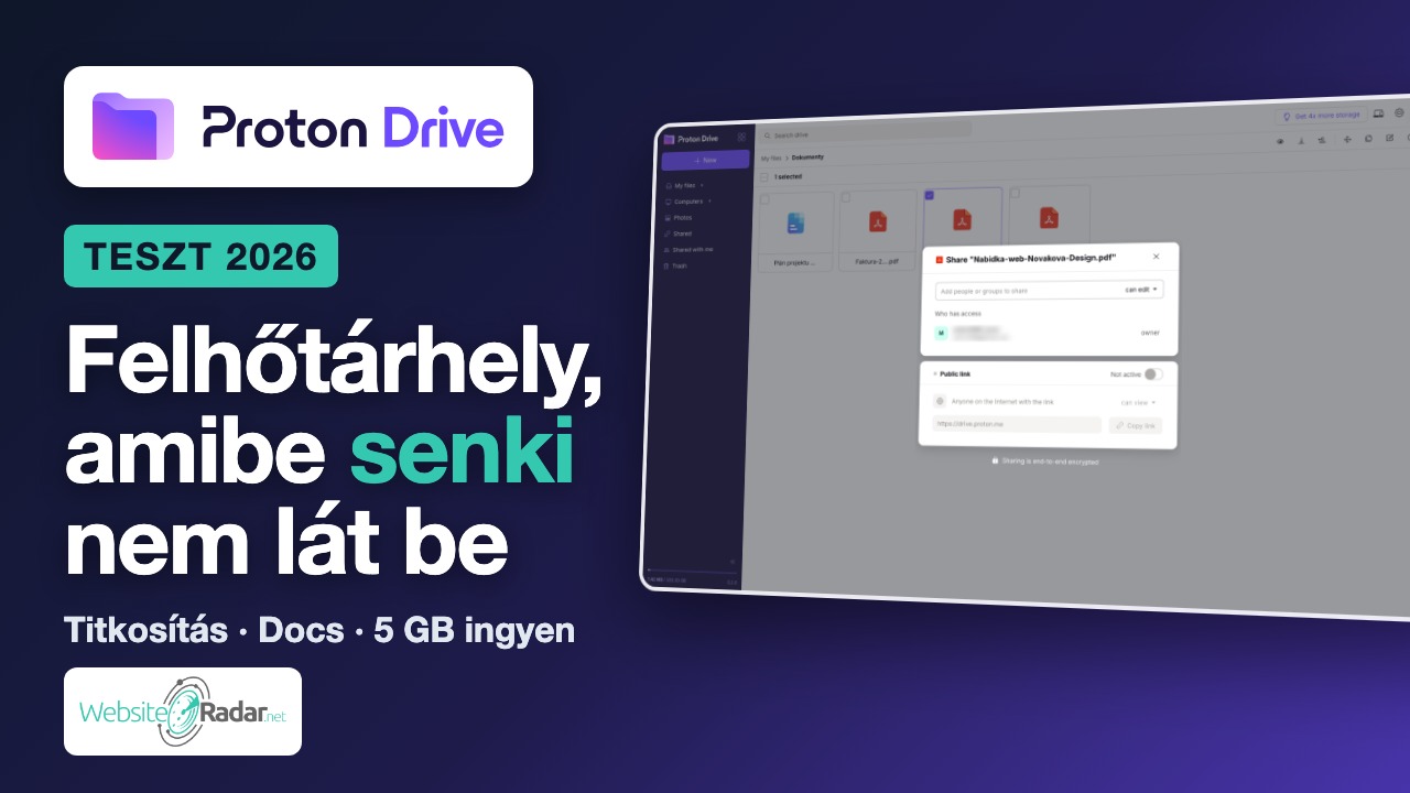 Proton Drive értékelés